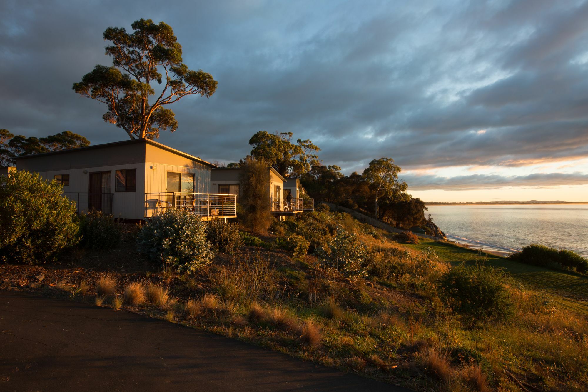 Swansea Beach Chalets Exterior photo